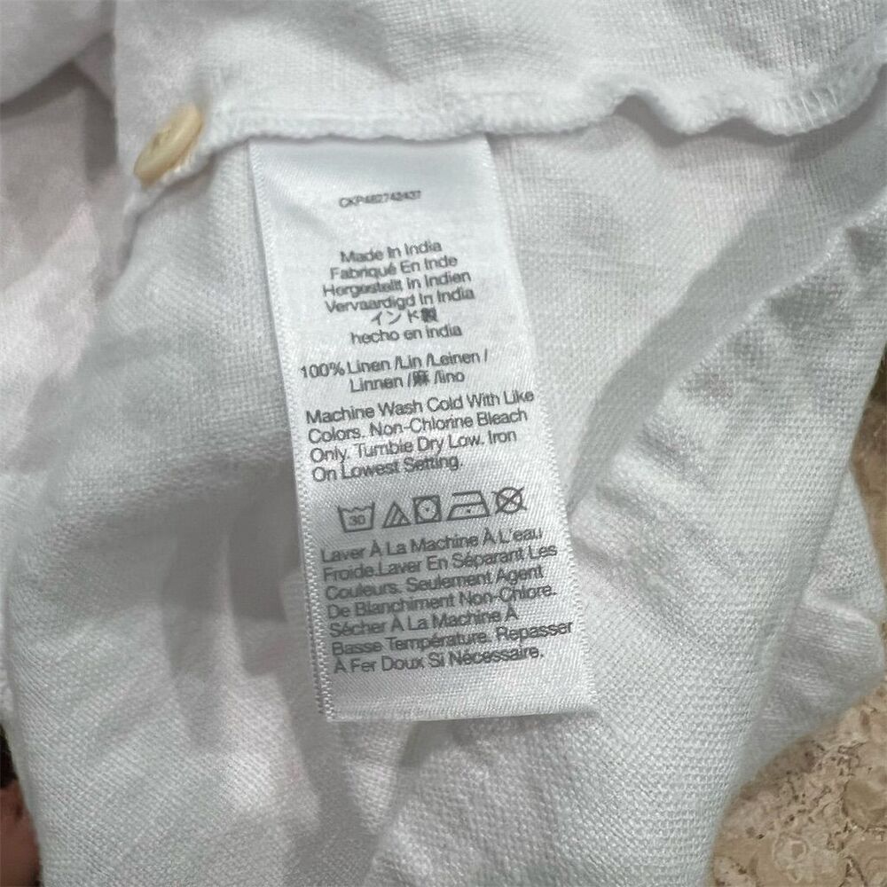 Madewell Women's Size 14 White Square-Neck Short Sleeve Mini Dress - Picture 4 of 5
